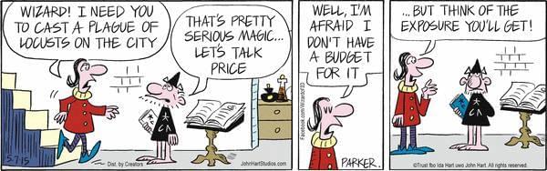 Magicians for hire — not for exposure